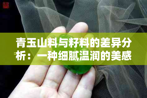 青玉山料与籽料的差异分析：一种细腻温润的美感对比