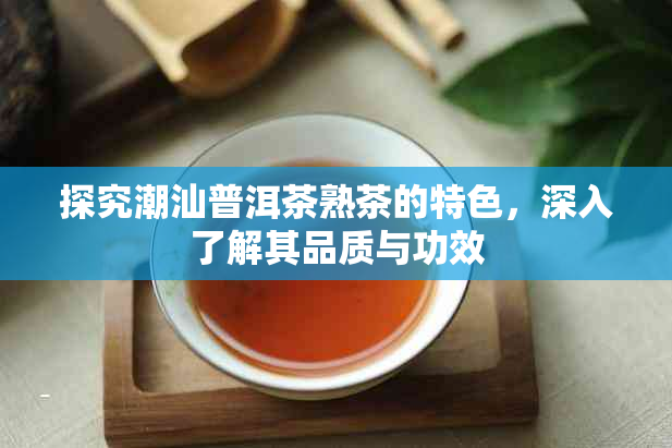 探究潮汕普洱茶熟茶的特色，深入了解其品质与功效