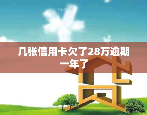 几张信用卡欠了28万逾期一年了