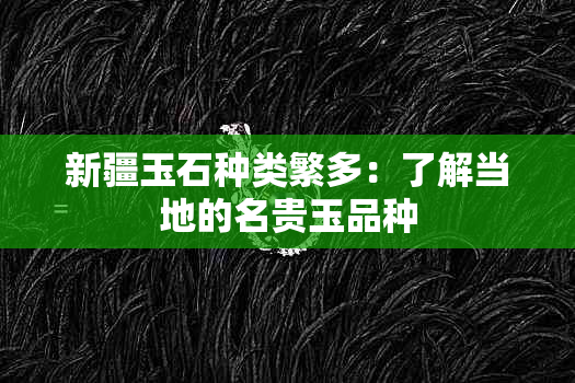 新疆玉石种类繁多：了解当地的名贵玉品种