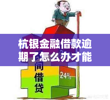 杭银金融借款逾期了怎么办才能解决问题