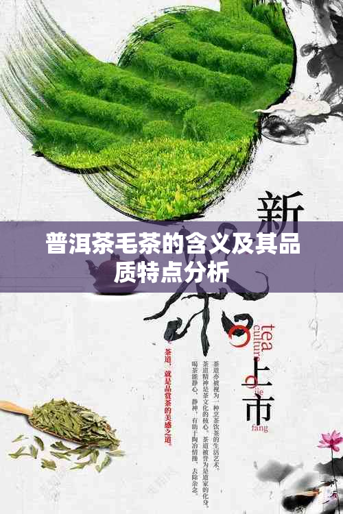 普洱茶毛茶的含义及其品质特点分析