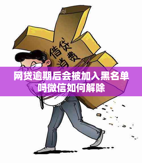 网贷逾期后会被加入黑名单吗微信如何解除