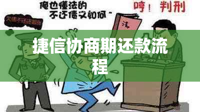 捷信协商期还款流程