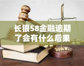 长银58金融逾期了会有什么后果