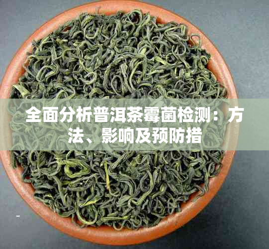 全面分析普洱茶霉菌检测：方法、影响及预防措