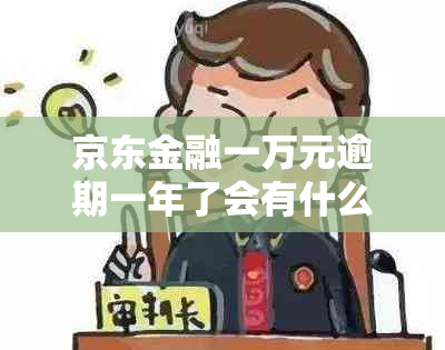 京东金融一万元逾期一年了会有什么后果