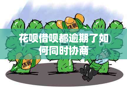 花呗借呗都逾期了如何同时协商