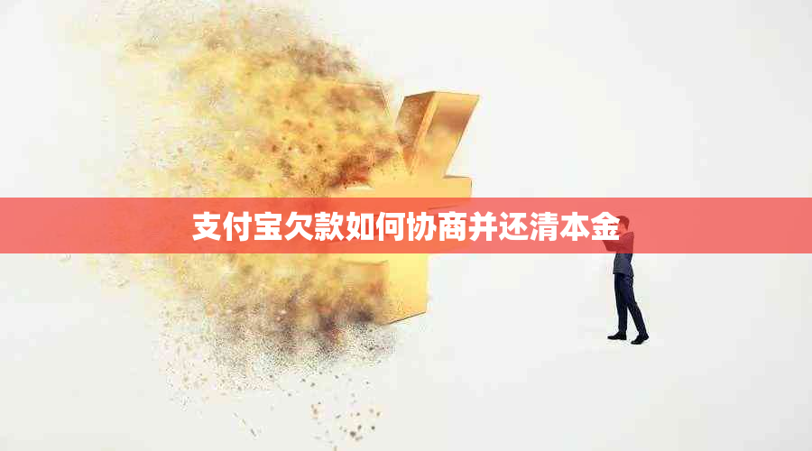 支付宝欠款如何协商并还清本金