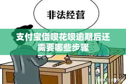 支付宝借呗花呗逾期后还需要哪些步骤