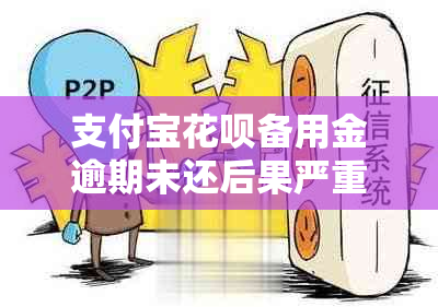 支付宝花呗备用金逾期未还后果严重吗