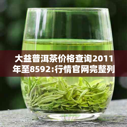 大益普洱茶价格查询2011年至8592:行情官网完整列表