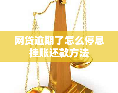 网贷逾期了怎么停息挂账还款方法