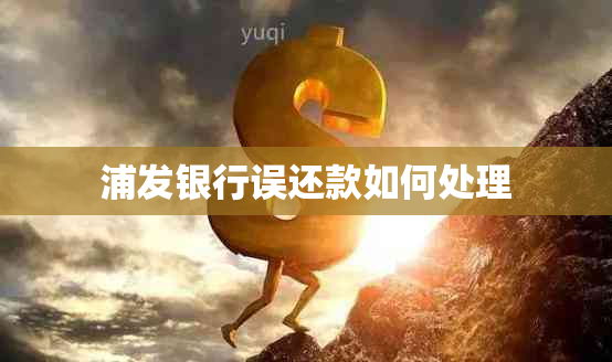 浦发银行误还款如何处理