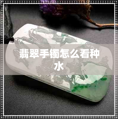 翡翠手镯怎么看种水