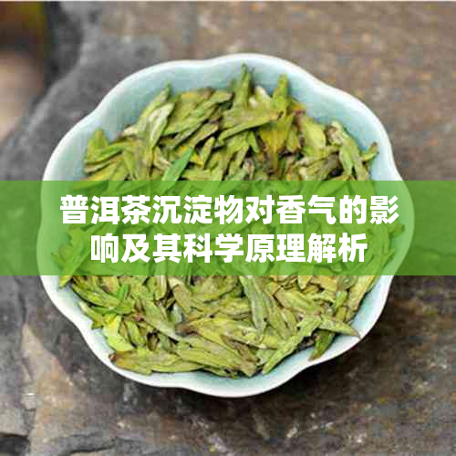 普洱茶沉淀物对香气的影响及其科学原理解析