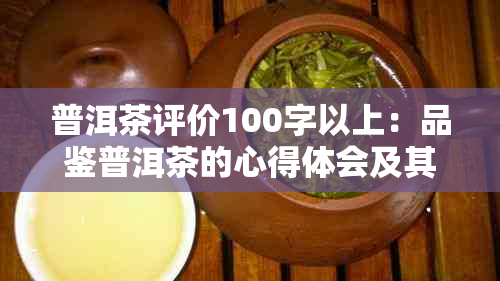 普洱茶评价100字以上：品鉴普洱茶的心得体会及其价值分析