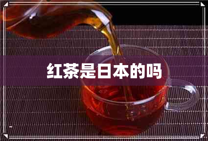 红茶是的吗