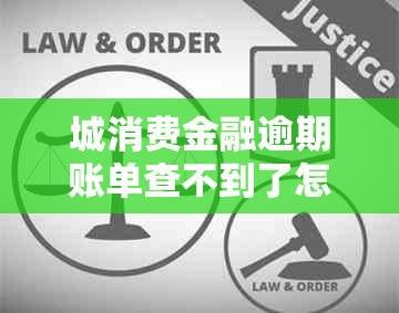 城消费金融逾期账单查不到了怎么办