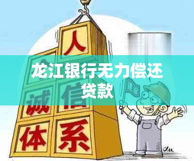 龙江银行无力偿还贷款