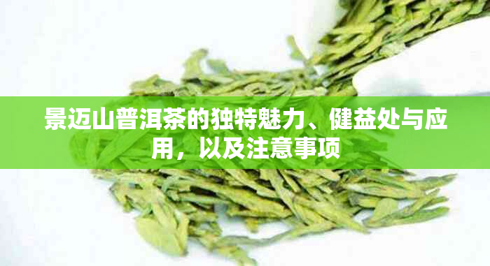 景迈山普洱茶的独特魅力、健益处与应用，以及注意事项