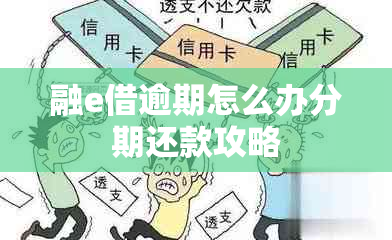 融e借逾期怎么办分期还款攻略