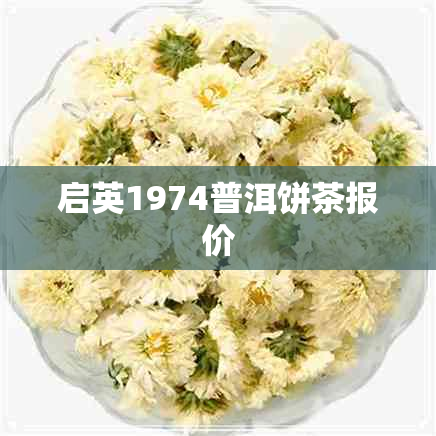 启英1974普洱饼茶报价