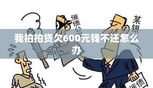 我拍拍贷欠600元钱不还怎么办