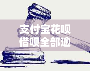 支付宝花呗借呗全部逾期怎么办