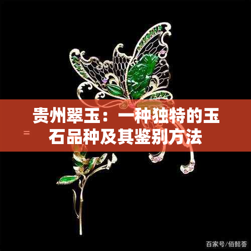 贵州翠玉：一种独特的玉石品种及其鉴别方法