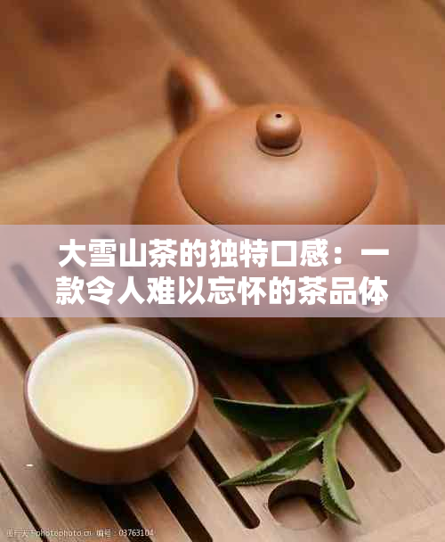 大雪山茶的独特口感：一款令人难以忘怀的茶品体验