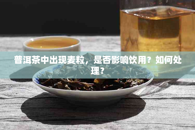 普洱茶中出现麦粒，是否影响饮用？如何处理？