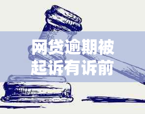 网贷逾期被起诉有诉前调解嘛需要注意哪些事项