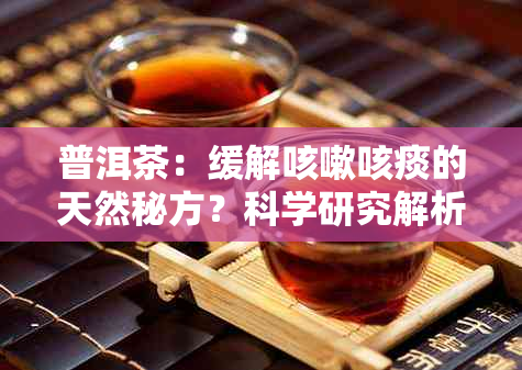 普洱茶：缓解咳嗽咳痰的天然秘方？科学研究解析