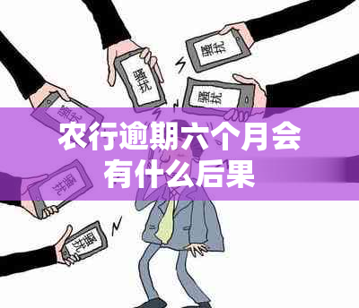 农行逾期六个月会有什么后果