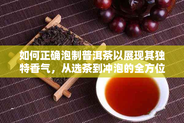 如何正确泡制普洱茶以展现其独特香气，从选茶到冲泡的全方位指南