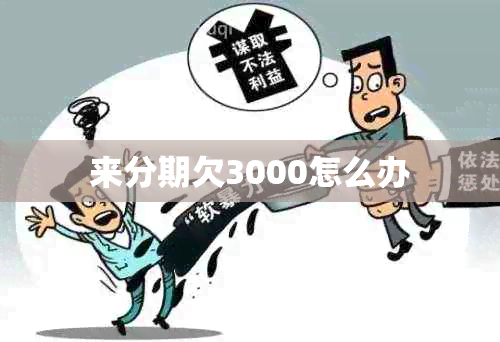 来分期欠3000怎么办