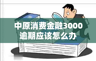 中原消费金融3000逾期应该怎么办