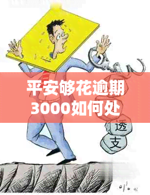 平安够花逾期3000如何处理