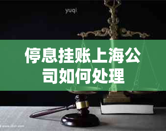 停息挂账上海公司如何处理