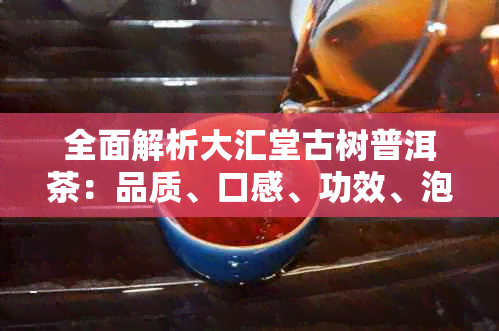 全面解析大汇堂古树普洱茶：品质、口感、功效、泡法与购买建议