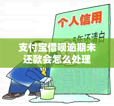 支付宝借呗逾期未还款会怎么处理