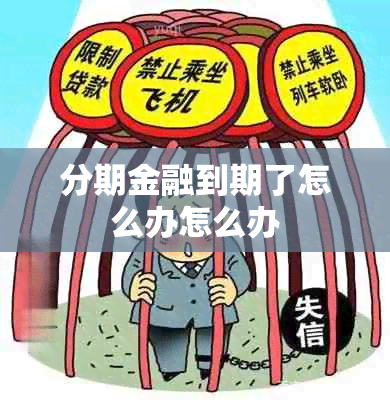 分期金融到期了怎么办怎么办