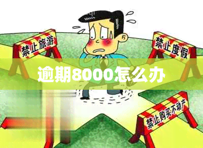 逾期8000怎么办