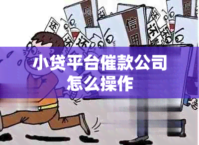 小贷平台催款公司怎么操作