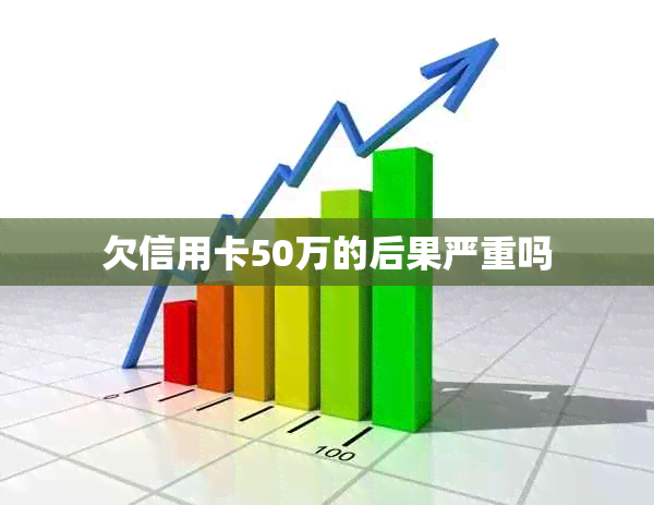 欠信用卡50万的后果严重吗