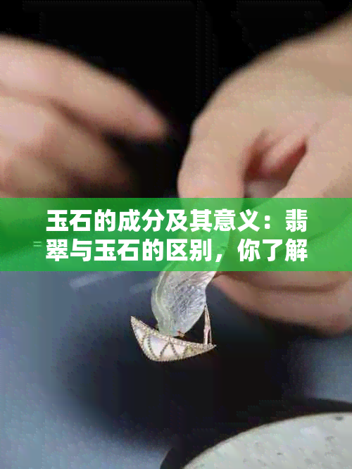 玉石的成分及其意义：翡翠与玉石的区别，你了解吗？