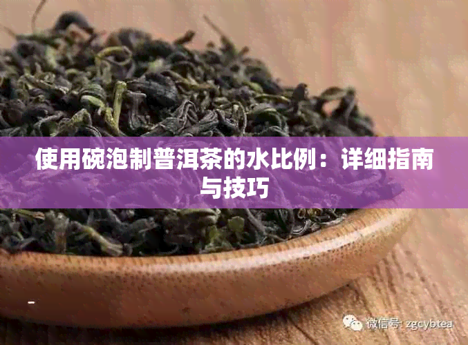 使用碗泡制普洱茶的水比例：详细指南与技巧