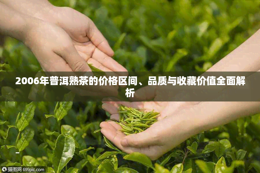 2006年普洱熟茶的价格区间、品质与收藏价值全面解析