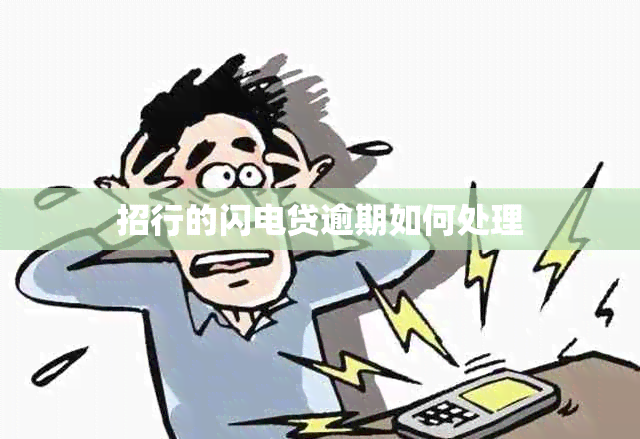 招行的闪电贷逾期如何处理